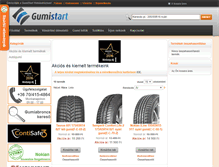 Tablet Screenshot of gumistart.hu
